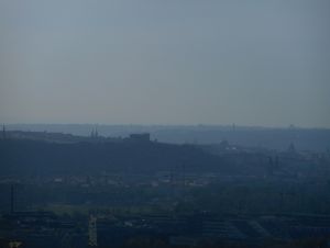 Přímý panoramatický výhled na Prahu - Pražský hrad, Petřín, Vítkov, Vltavu ... 3