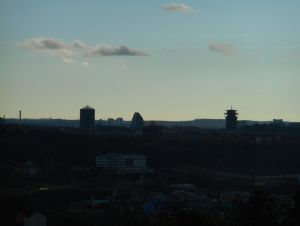 Přímý panoramatický výhled na Prahu - Pražský hrad, Petřín, Vítkov, Vltavu ... 5