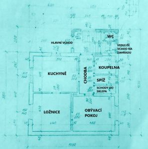 Podnájem přízemních místností rodinného domu  75 m2 - Volduchy okr. Rokycan 14