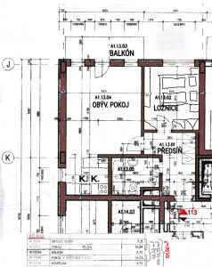 Zařízený byt 2+kk 52 m2, Nový Bohdalec, Praha 10 - Michle 20